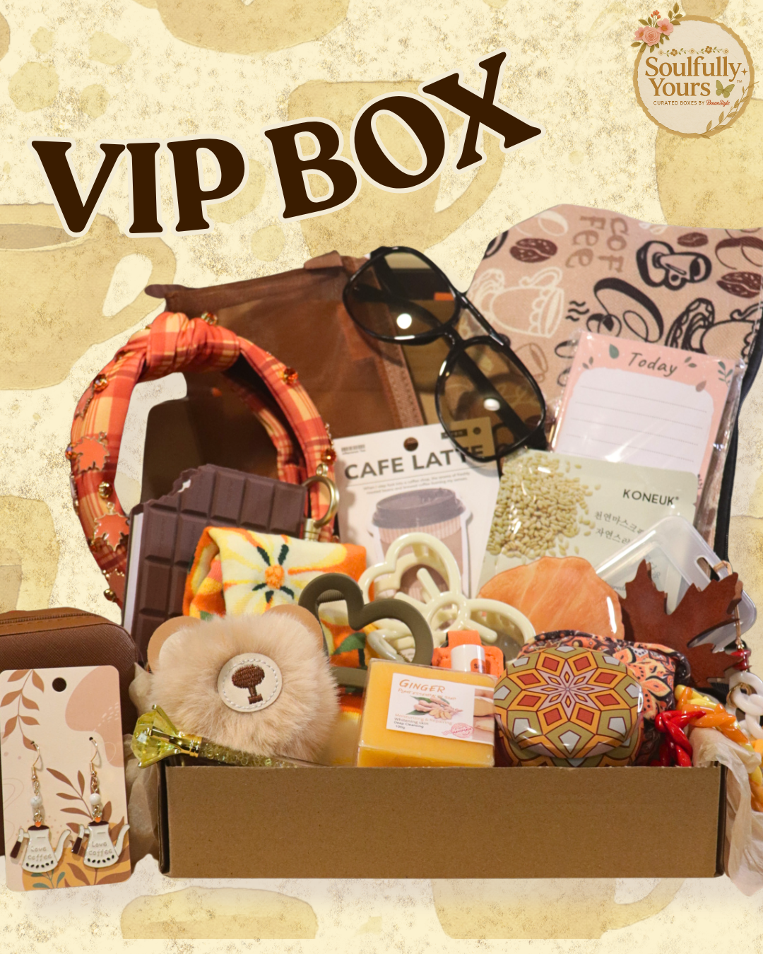 Golden Spice Café GOLDEN VIP ACCESS Box (30+ Items and 2 Golden Ticket Items) ✨