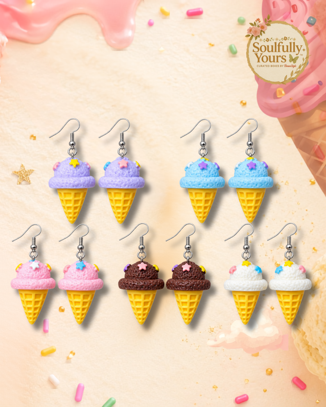 Starry Scoop Earrings