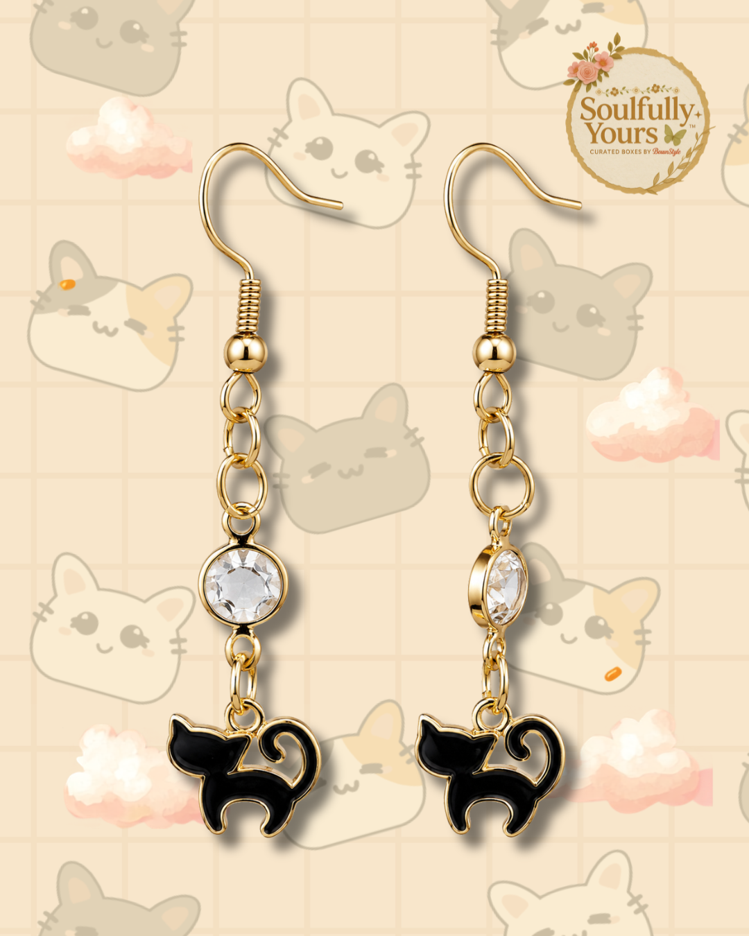 Classic Cutie Cat Earrings